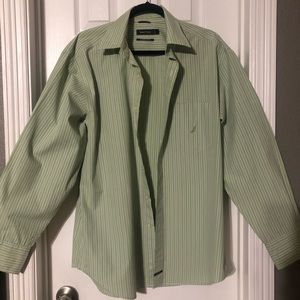 Nautica mens dress shirt size large